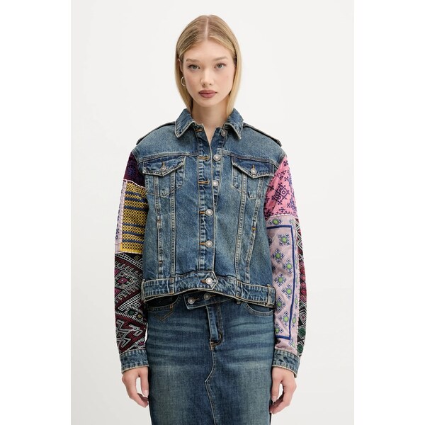 Rifľová bunda Desigual ETNIC 64882693