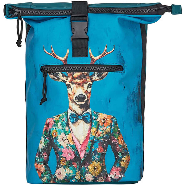 Veľký rolovací batoh New Rebels Dressed Deer 66061939