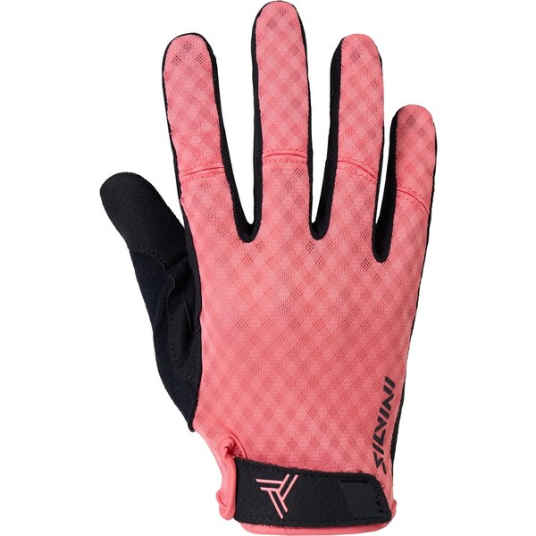 Dámske cyklo rukavice Silvini Gattola koralová 64883415