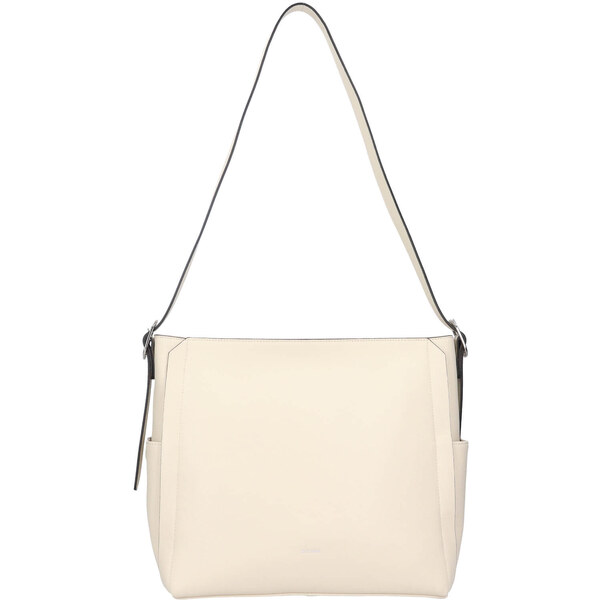 Elegantná dámska kožená kabelka Katana Seren - béžová 65912315