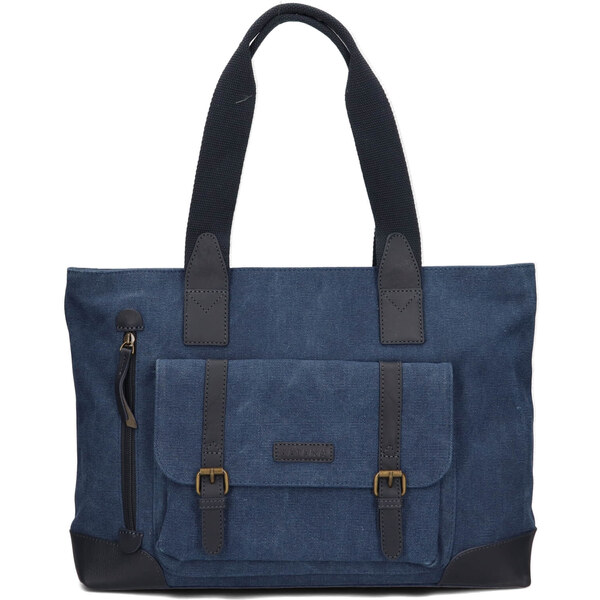 Väčšia dámska kabelka Katana Rotta - modrá 65912341