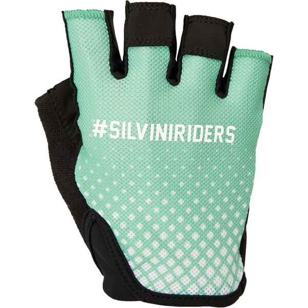 Unisex cyklistické rukavice Silvini Varena modrá/svetlo šedá 64883410