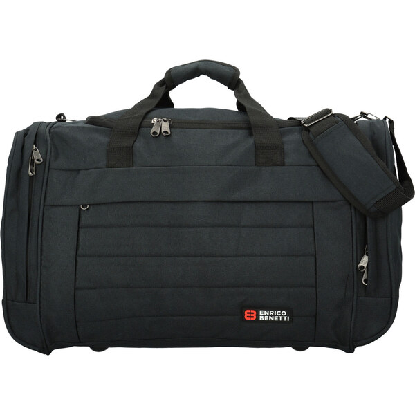 Športová taška čierna - Enrico Benetti Saimu čierna 64891022