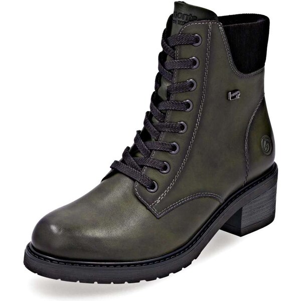 RIEKER Dámska členková obuv REMONTE D1A70-52 zelená W5 64887058