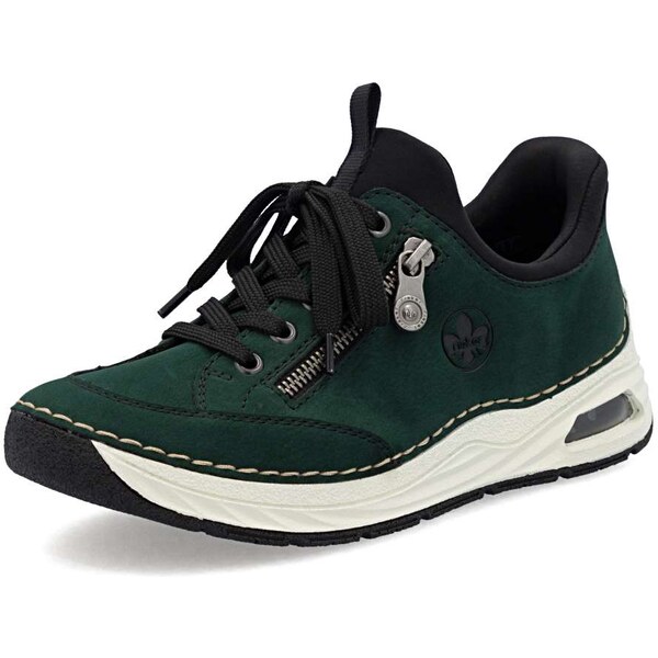 Dámske tenisky RIEKER 44567-54 zelená W5 64887085