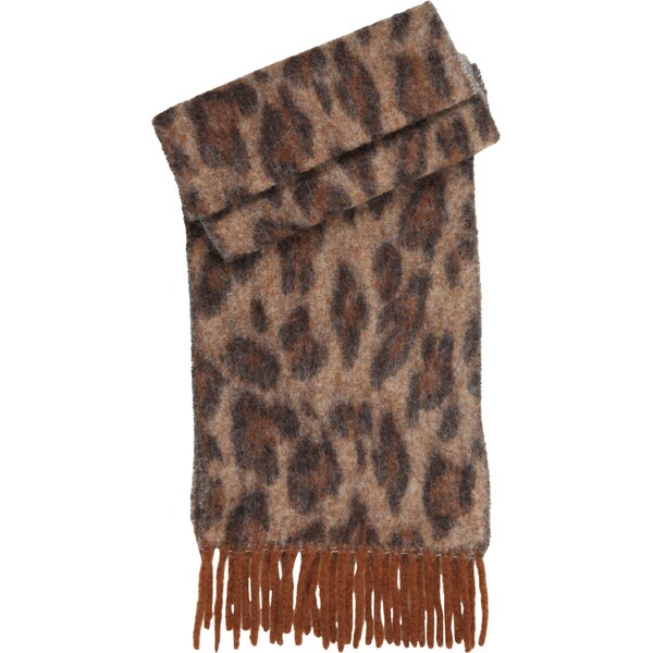 ABOUT YOU Šál tmavobéžová / hnedá / čierna 65886497