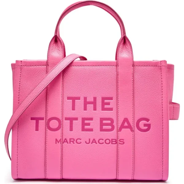 Marc Jacobs Kožená shopper kabelka MEDIUM TOTE 64835195
