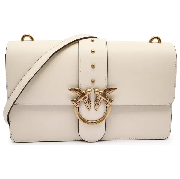 Pinko Kožená crossbody kabelka LOVE ONE CLASSIC CL 64827703