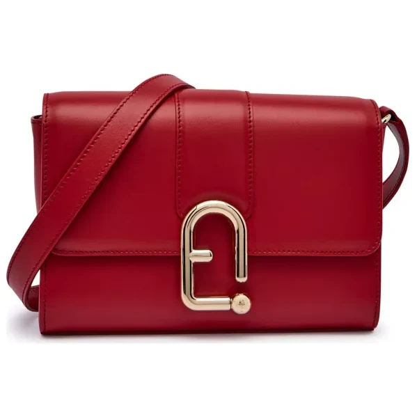 Furla Kožená crossbody kabelka FURLA URBAN S 64827741