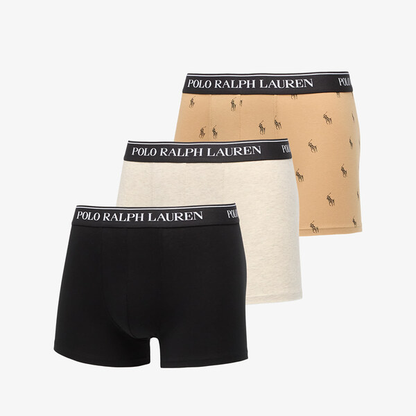 Boxerky Ralph Lauren Classic Stretch Cotton Trunk-3 Pack Multicolor L 64895166