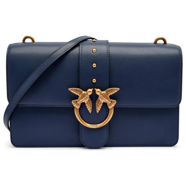 Pinko Kožená crossbody kabelka LOVE ONE CLASSIC 64835253