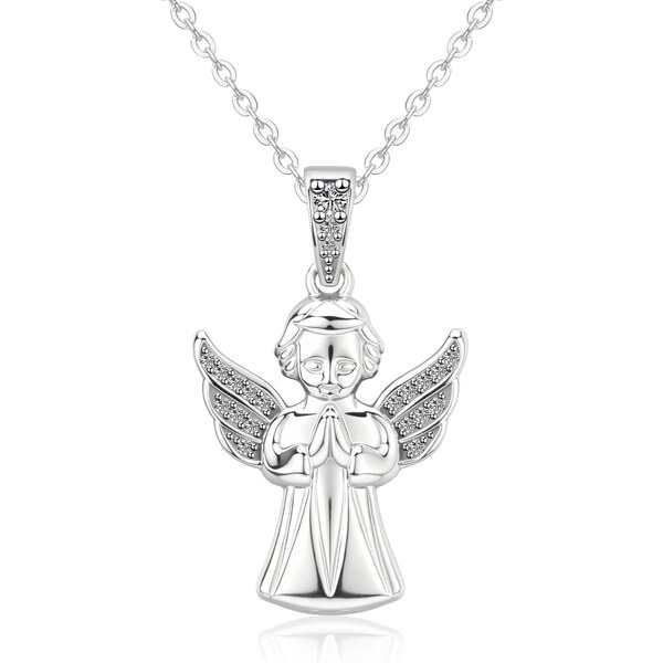 Olivie Stříbrný náhrdelník ANDĚL 9820 65048869