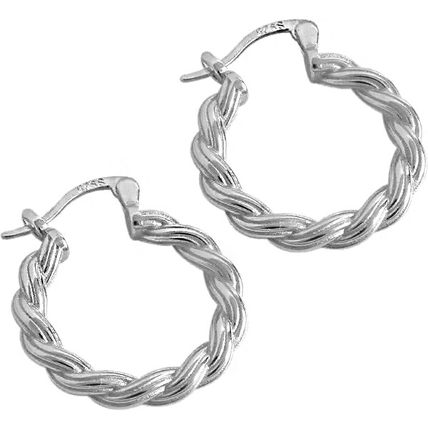 Dámske strieborné náušnice CHANA 64895189