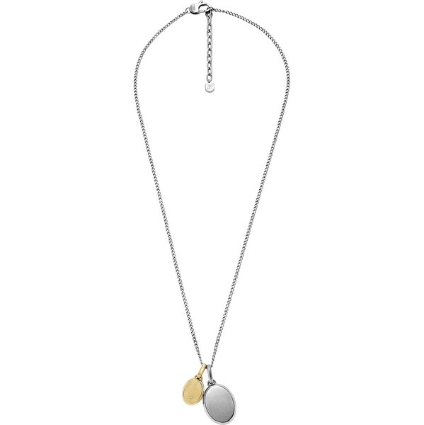 Fossil Pánsky bicolor náhrdelník s príveskami JF04850998 66590727