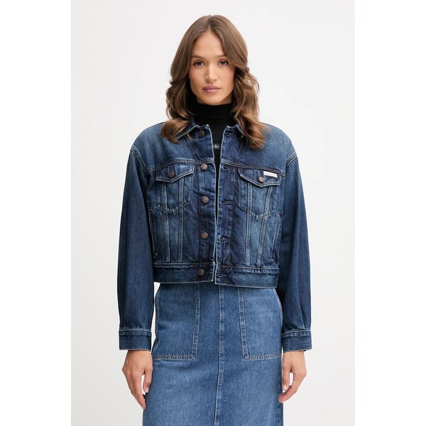 Bavlnená rifľová bunda Calvin Klein Jeans 64895353