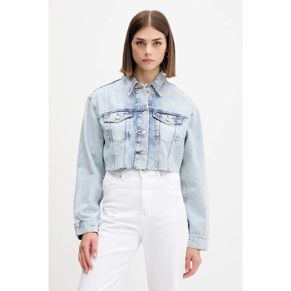 Rifľová bunda Tommy Jeans 64897787
