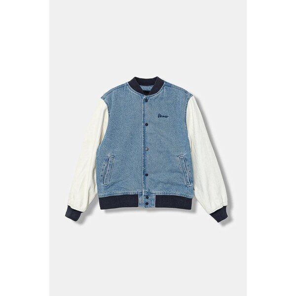 Detská bunda bomber Vans Denim Baseball Jacket 64897783