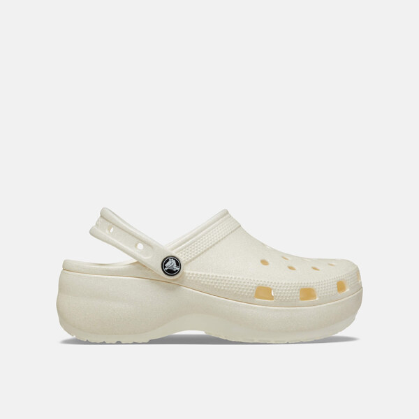 Crocs Classic Platform Glitter ClogW Chalk 65269320