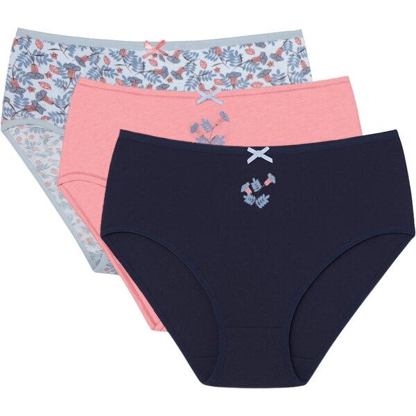 LAMA Dámske nohavičky 3 pack L-122BI 63 64897451