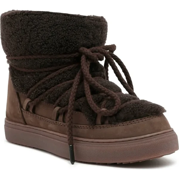 INUIKII Kožený snehule CURLY | s prímesou vlny 44443979