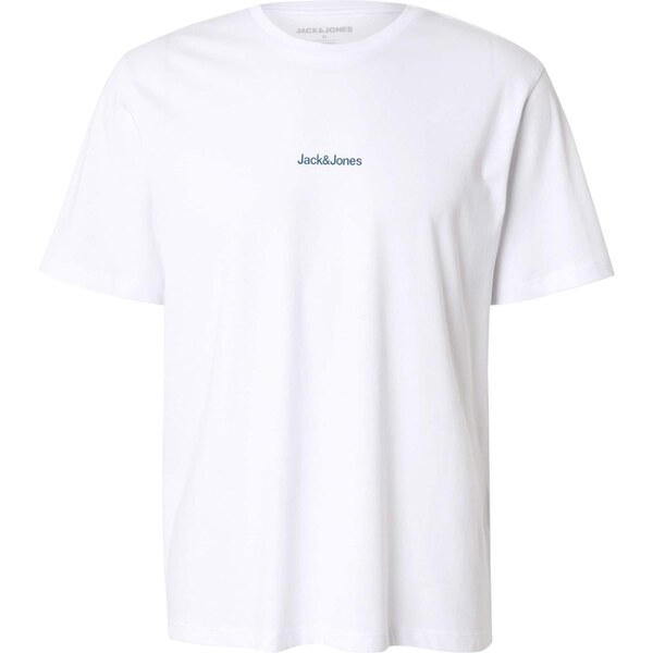 JACK & JONES Tričko JJMINE námornícka modrá / oranžová / čierna / 64898148