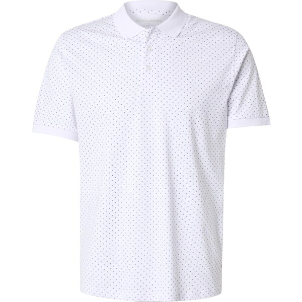 JACK & JONES Tričko JJMATHEO námornícka modrá / biela 64559295