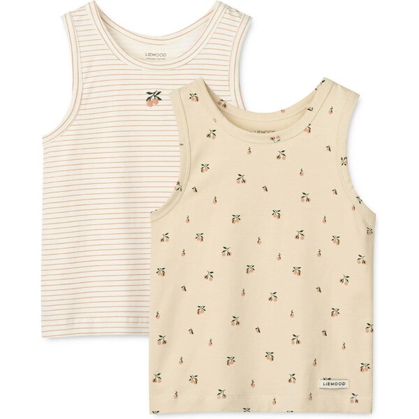 Liewood Tielko Faris béžová / tmavozelená / broskyňová / biela 64927401