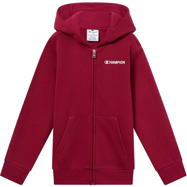 Champion Authentic Athletic Apparel Tepláková bunda brusnicová / biela 64898154