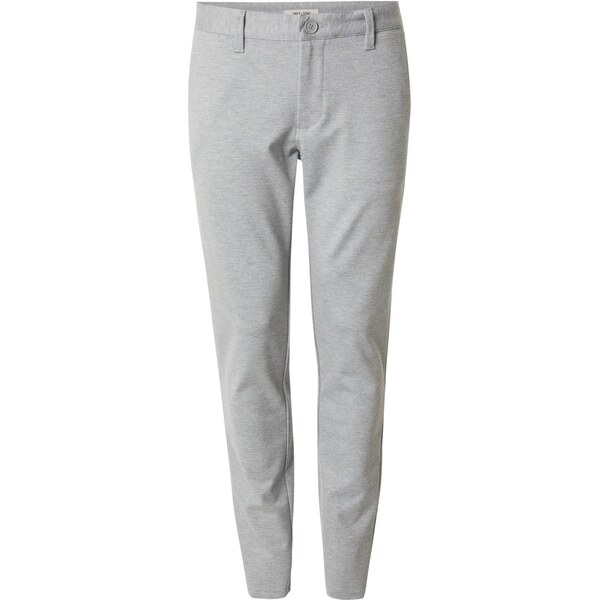Only & Sons Chino nohavice ONSMARK sivá melírovaná 64898157