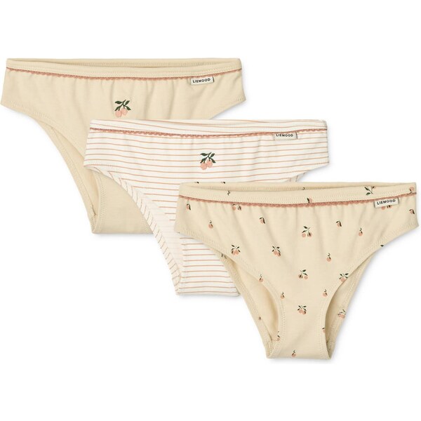 Liewood Nohavičky Aylin tmavozelená / broskyňová / svetlooranžová 65133768