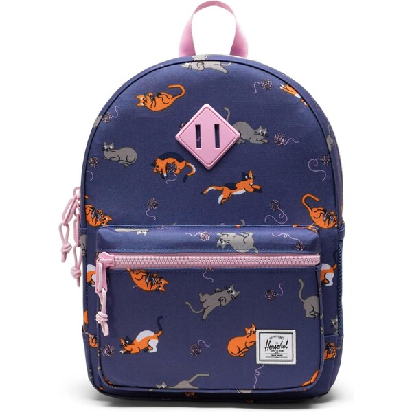 Herschel Batoh Heritage námornícka modrá / sivá / oranžová / ružová 64996805