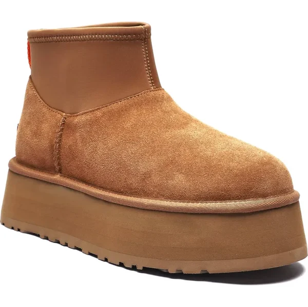 UGG Snehule Classic Mini Dipper | vlna | semiš 65067747