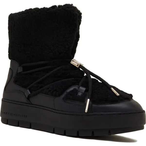 Tommy Hilfiger Snehule TEDDY | s prímesou kože | shearling 45744972