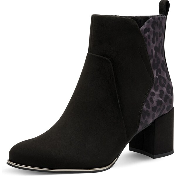 MARCO TOZZI Členkové čižmy tmavosivá / čierna 65595174