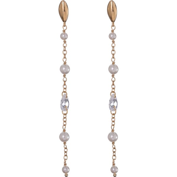 Alisia Visiace pozlátené náušnice s pravou perlou AL4923-Oro 66588029