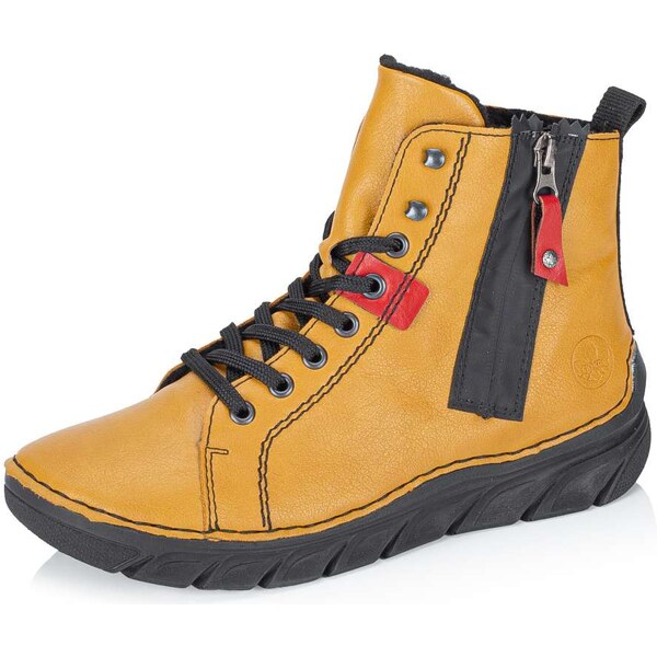 Dámska členková obuv RIEKER 55024-68 žltá W5 64900677