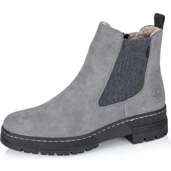 Dámska členková obuv RIEKER 73892-42 sivá W5 64900681