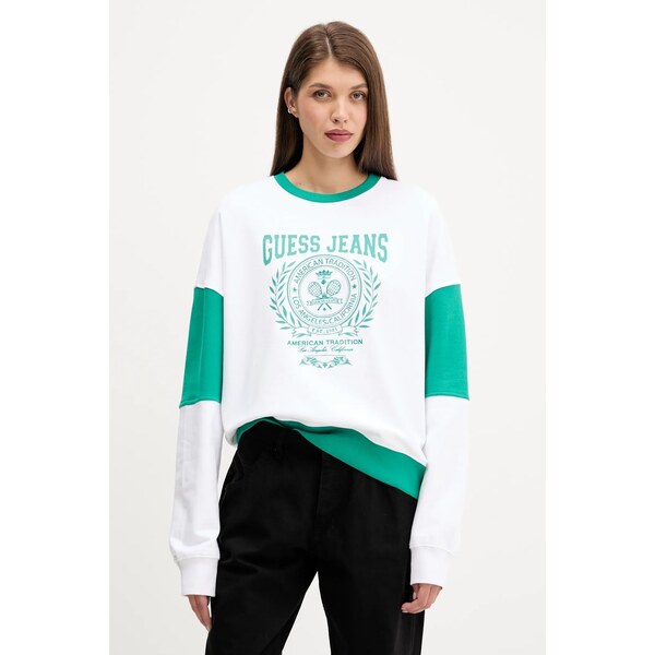 Bavlnená mikina Guess Jeans 64908051