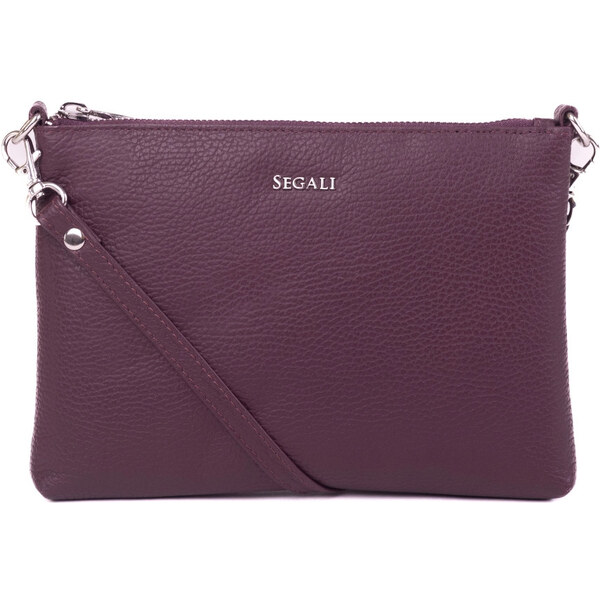 SEGALI Dámska kožená crossbody kabelka A6C marshala 66582215