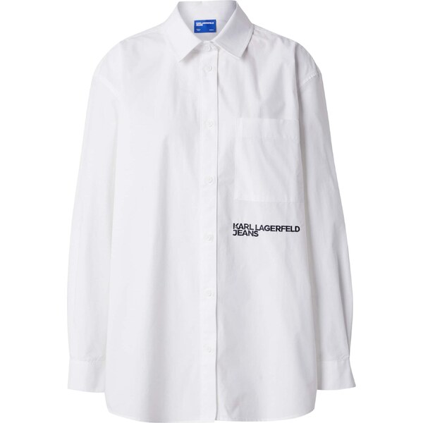 KARL LAGERFELD JEANS Blúzka čierna / biela 62001808