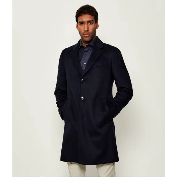 BOSS BLACK Vlnený kabát H-Hyde-254 | s prímesou kašmíru 64907188