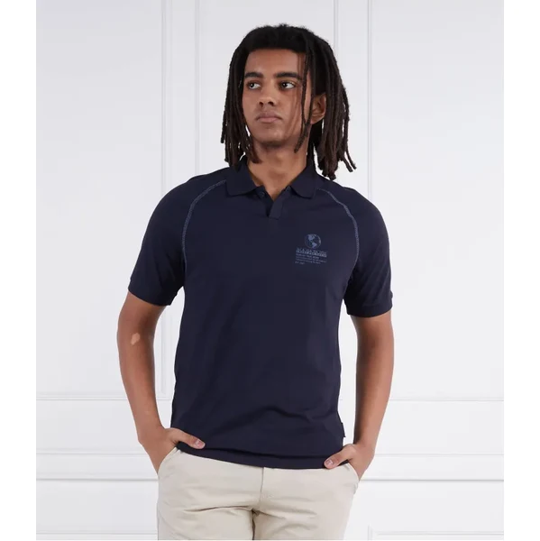 Napapijri Polo tričko E-SANTIAGO SS BRIGHTWHITE 002 | Regular Fit 41379237