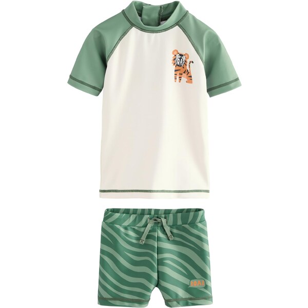 Next Set krémová / kaki / oranžová / čierna 65654876