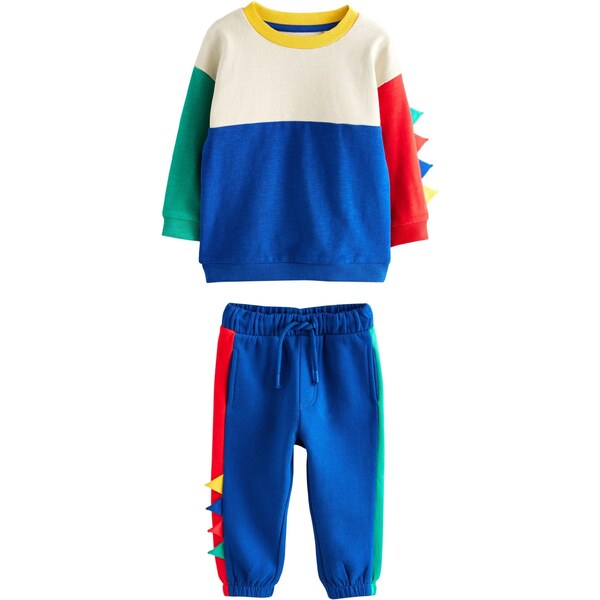 Next Joggingová súprava kráľovská modrá / zelená / červená / biela 65121168