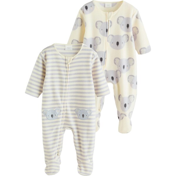 Next Pyžamo modrosivá / sivobéžová / čierna 65883375