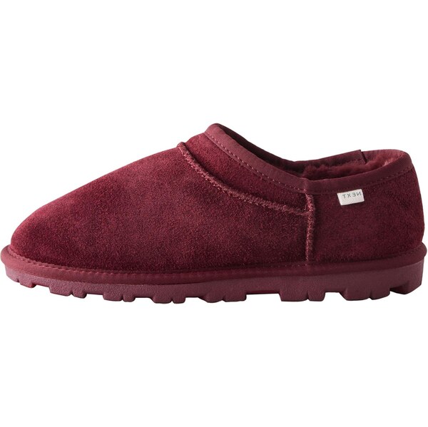 Next Papuče vínovo červená 65657759