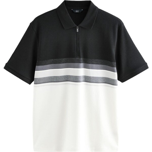 Next Tričko sivá / čierna / biela 65493828