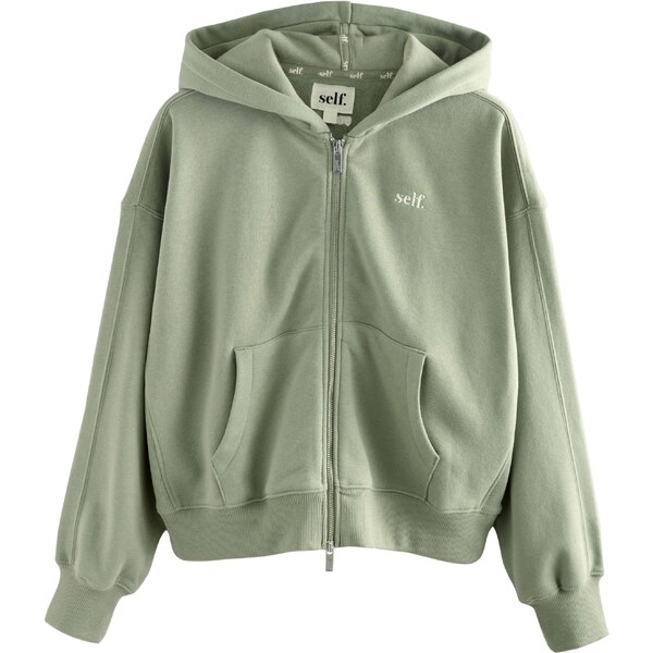 Next Tepláková bunda kaki 65853008