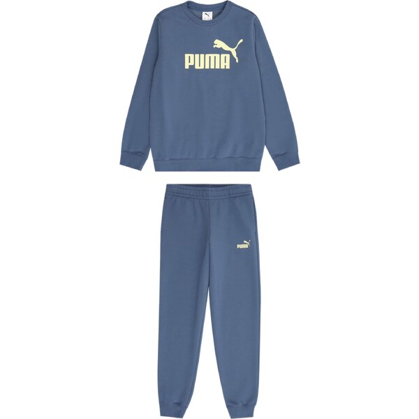 PUMA Joggingová súprava Ess No.1 zafírová / svetložltá 67039044