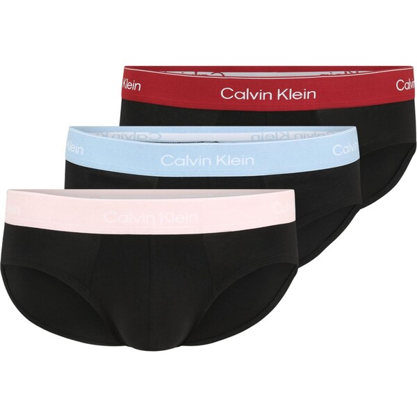 Calvin Klein Underwear Nohavičky svetlomodrá / ružová / červená / 64907946